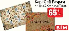 KAPI ÖNÜ PASPASI 40X60 CM